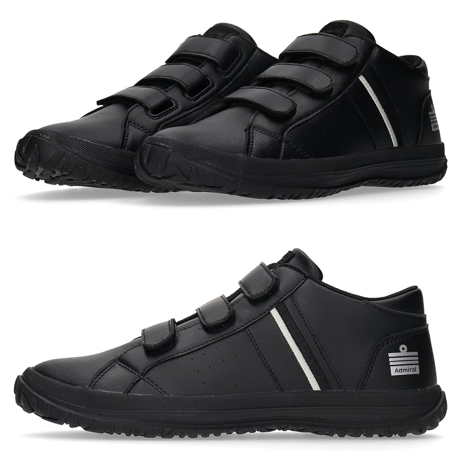 Admiral ブラック　Mサイズ Admiral PERTH AD825 Black ｜アドミラルスニーカー公式